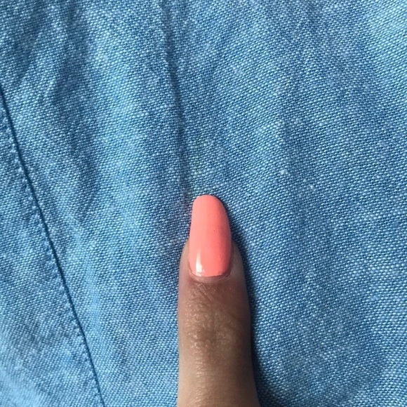 Chloé Chambray Embroidered Maxi Dress Downy Blue Eyelet Size 34 - Picture 8 of 16